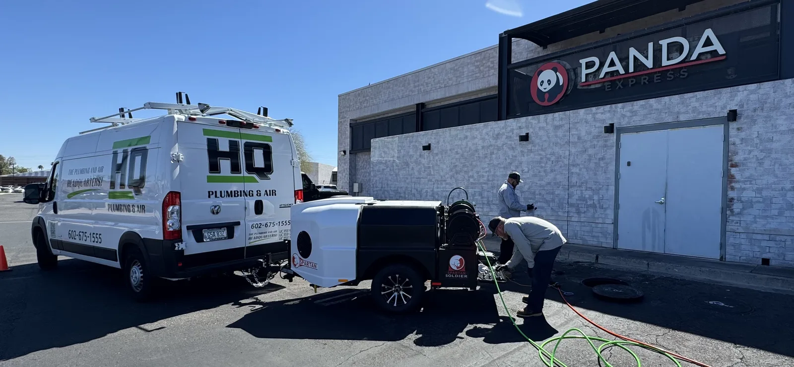 Grease Trap Cleaning in Phoenix, AZ by HQ Plumbing & Air