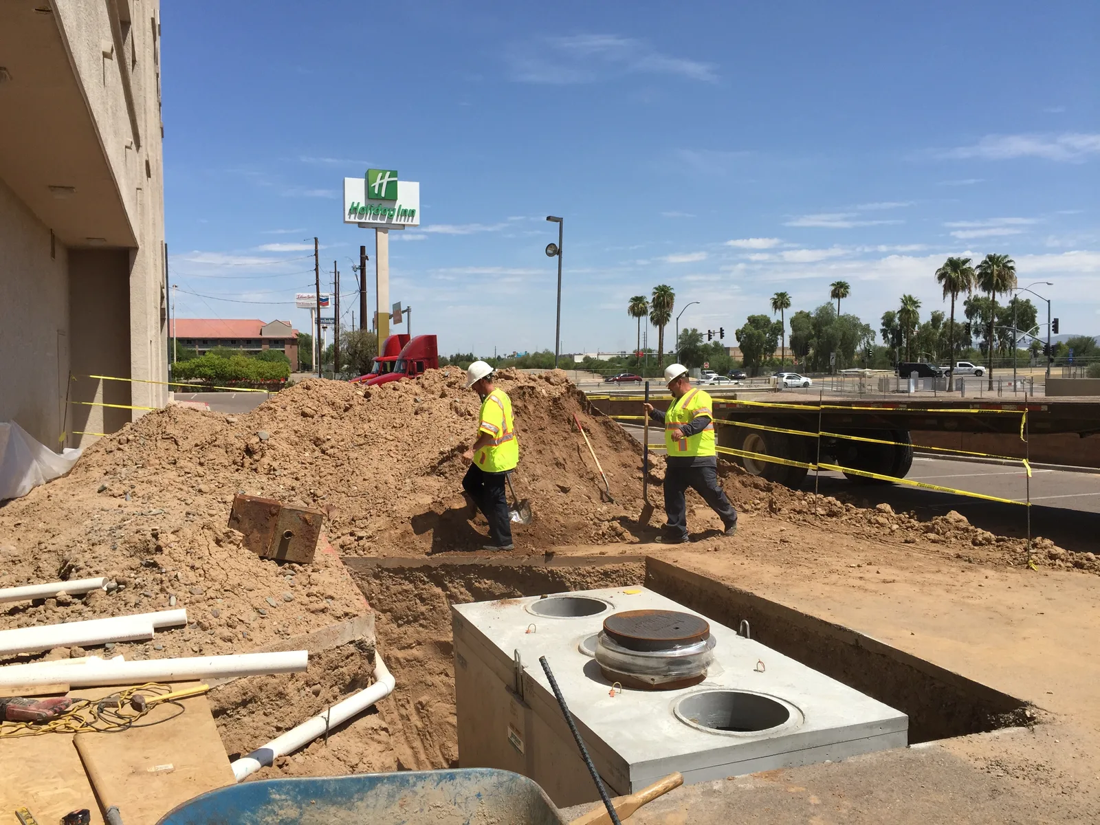 Commercial drain cleaning for a Phoenix kitchen or facility